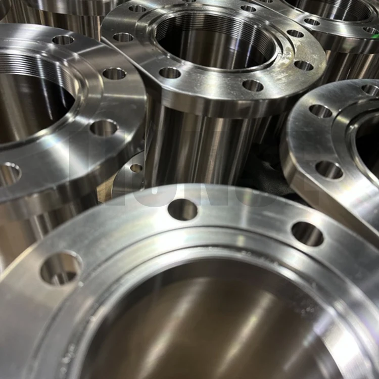 CNC дәл титандық бұрандалы фланец